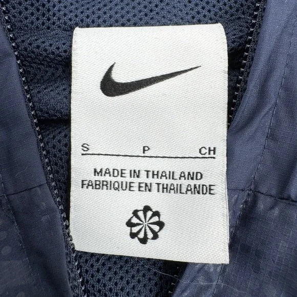 Nike Pumas UNAM Mens Navy Blue Hooded Windbreaker Jacket DV5178-451 Small